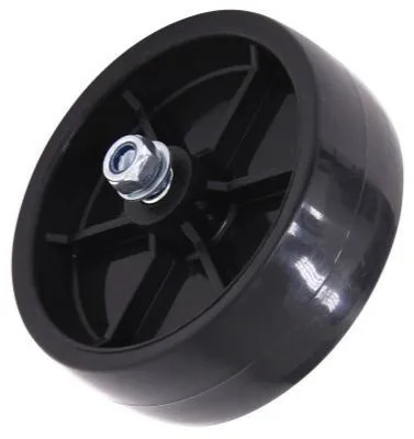 6" poly wheel kit